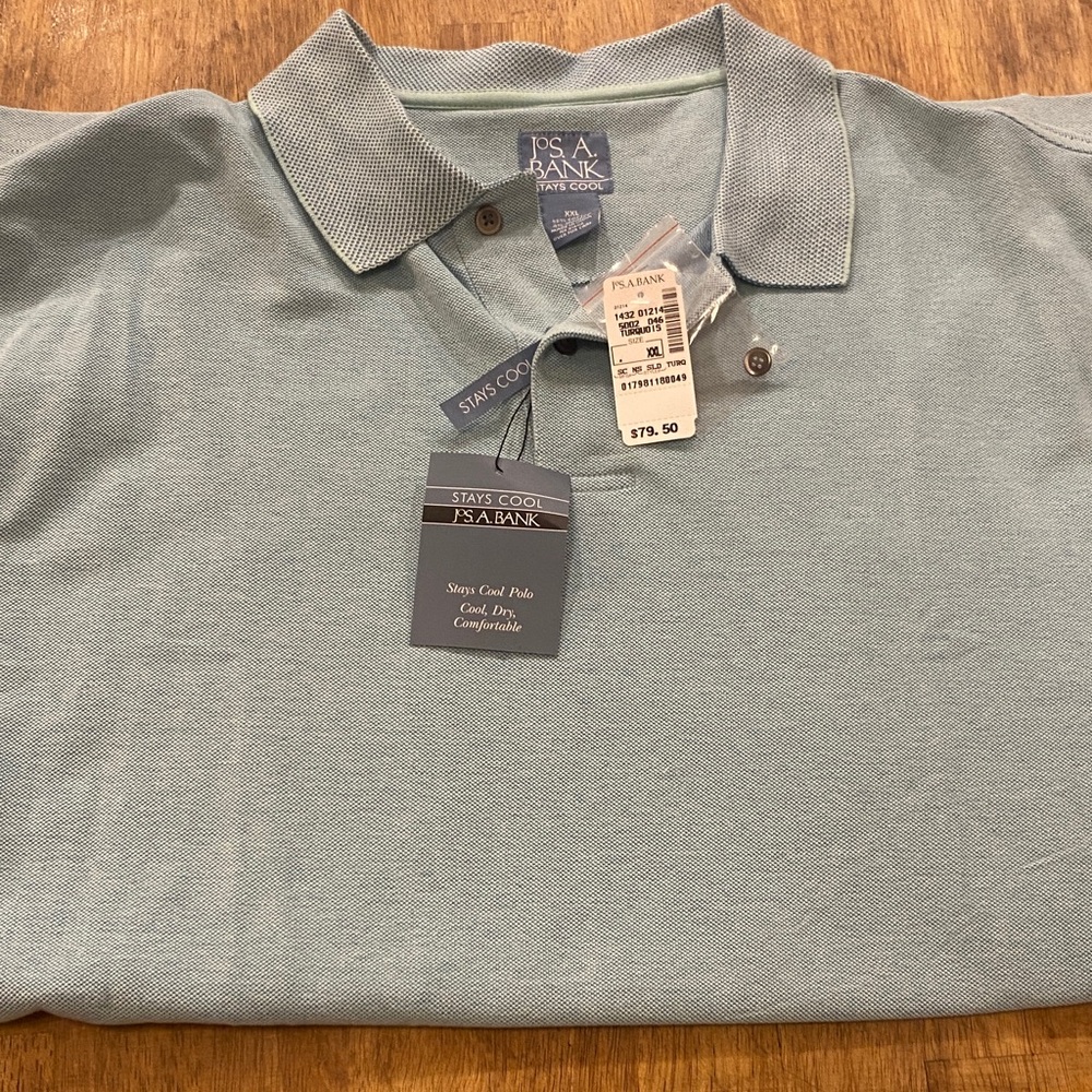 Jos. A. Bank Men's turquoise Polo Shirt